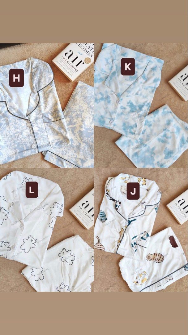 Premium Sleepwear Sets (Category: Undergarments & Loungewear) located in Manila. Submitted by chavirly (Listing ID 1456167430, Image 3). Description: Hi, I am selling the remaining stocks from my shop for wholesale prices (minimum of 5 orders). Good for those with existing shops or planning to start one. Please send a message if you are interested. Note: Limited designs and sizes only Wholesale price: 200 PHP/set (price negotiable for 10 orders a