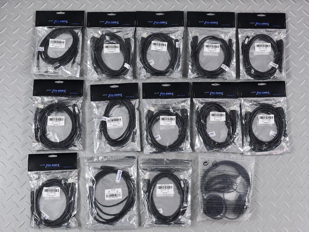 Pro Cable DisplayPort to DisplayPort Cable 1.8m (Category: Cables & Adaptors) located in Quezon City. Submitted by jmdguzman0330 (Listing ID 1456056785, Image 1). Description: - Brand New & Sealed DisplayPort to DisplayPort Cables - Length: 1.8 meters - High-quality video/display connection - Ready to use, plug and play - Multiple units available, just ask!.