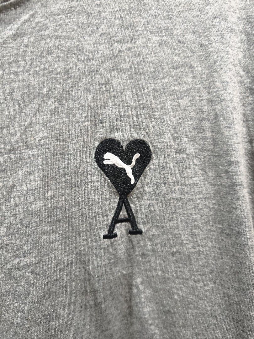 PUMA X AMI(women) (Category: Tshirts & Polo Shirts ) located in Manila. Submitted by keentree_5f0b60 (Listing ID 1456184685, Image 2). Description: Good condition wide neck 20x27.