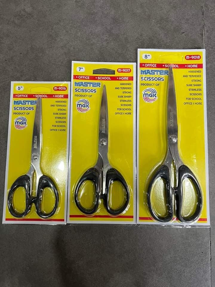 Scissors (Category: Craft Supplies & Tools) located in Quezon City. Submitted by bellemarketing (Listing ID 1456114452, Image 1). Description: Scissors for sale Available sizes 6" php 45 7" php 50 8" php 60 For pick up.