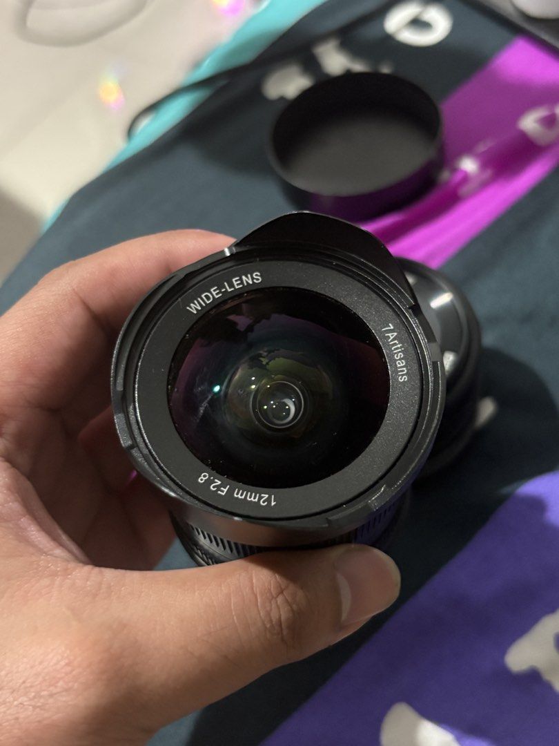Sony E-mount 35mm f2.8 & 12mm (Category: Lens & Kits) located in Manila. Submitted by luv.aveleonor (Listing ID 1456189500, Image 2). Description: Sony E-mount 4,500 for both 12mm APS-C MF 7artisans 35mm f2.8 APS-C MF meike.
