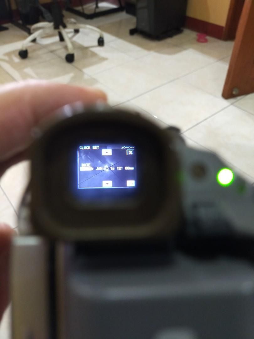 Sony Handycam DCR-HC32 LCD Problem only no Display (Category: Video Cameras) located in Taytay. Submitted by kzkoleksyon (Listing ID 1456154693, Image 3). Description: Sony Handycam DCR-HC32 LCD Problem only no Display... With Charger and 1 battery, with lowepro camera bag What you see is what you get... Meet only at SM Taytay Rizal or via LBC / Lalamove. Buyers will shoulder the delivery charge. Mode of payment Gcash (NGF).