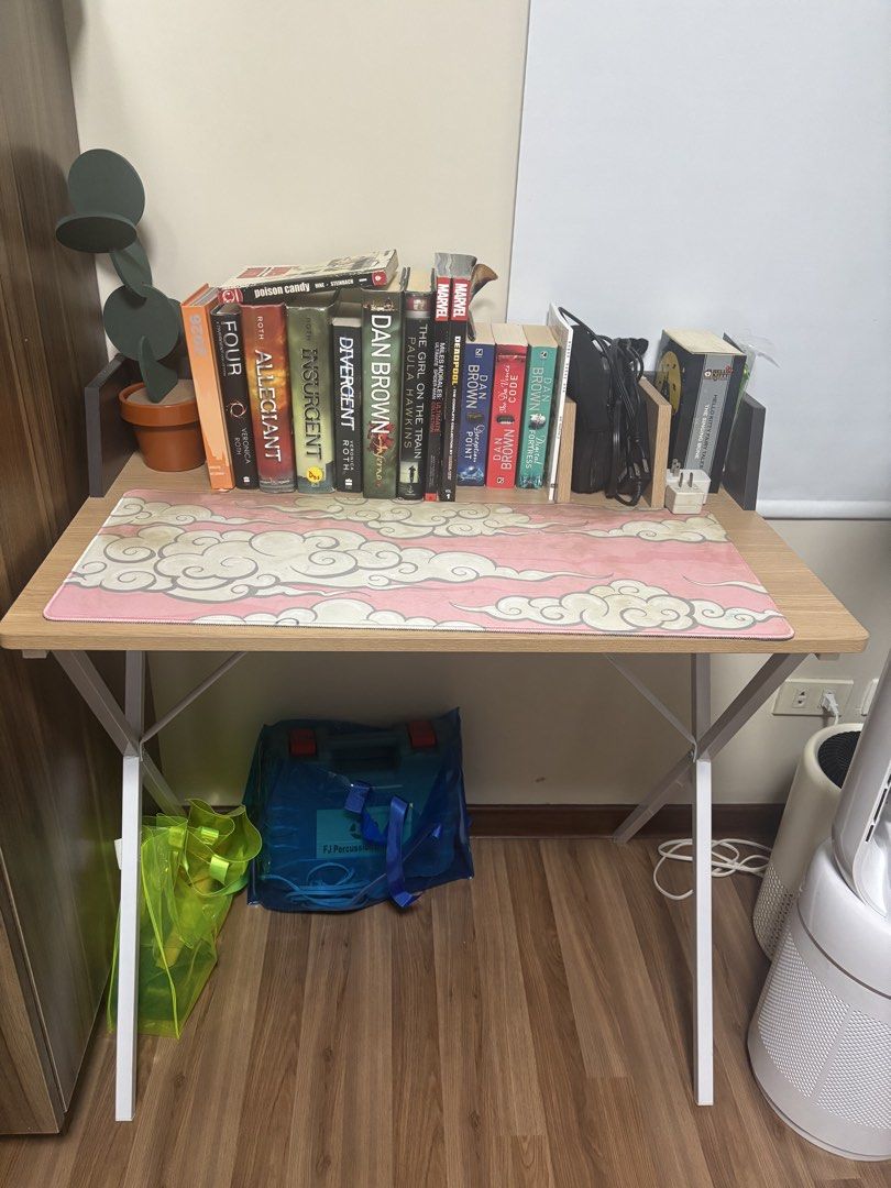 Study table (Category: Office Furniture & Fixtures) located in Manila. Submitted by irapinkapink (Listing ID 1456156496, Image 1). Description: Study table Pink mouse pad included Shipping c/o buyer .