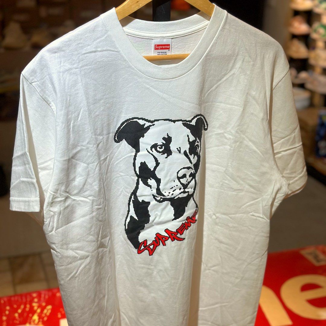 Supreme SS20 Pitbull Tee (Category: Tshirts & Polo Shirts ) located in Quezon City. Submitted by inside_plug (Listing ID 1456099914, Image 2). Description: For Sale Supreme SS20 Pitbull Tee White - Medium Brandnew Dm us to purchase.