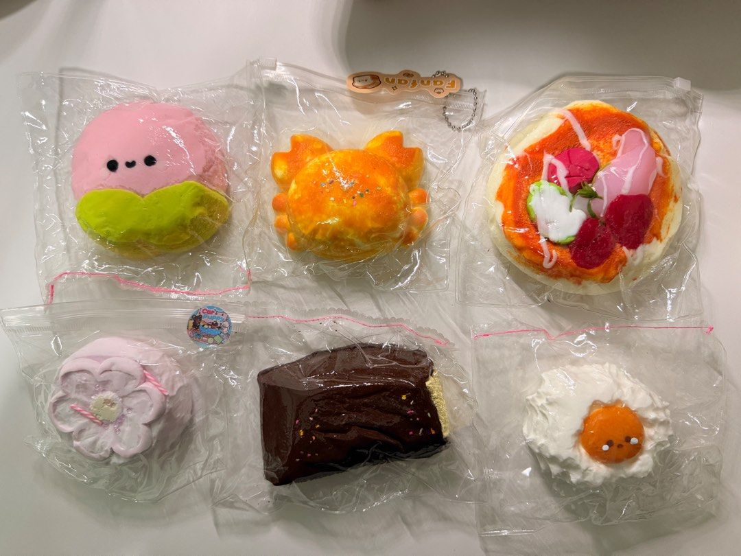 Taba Squishy (Category: Designer & Blind Box Toys) located in Singapore. Submitted by rahrah.1405 (Listing ID 1456184473, Image 2). Description: $2 each Take all for $40.