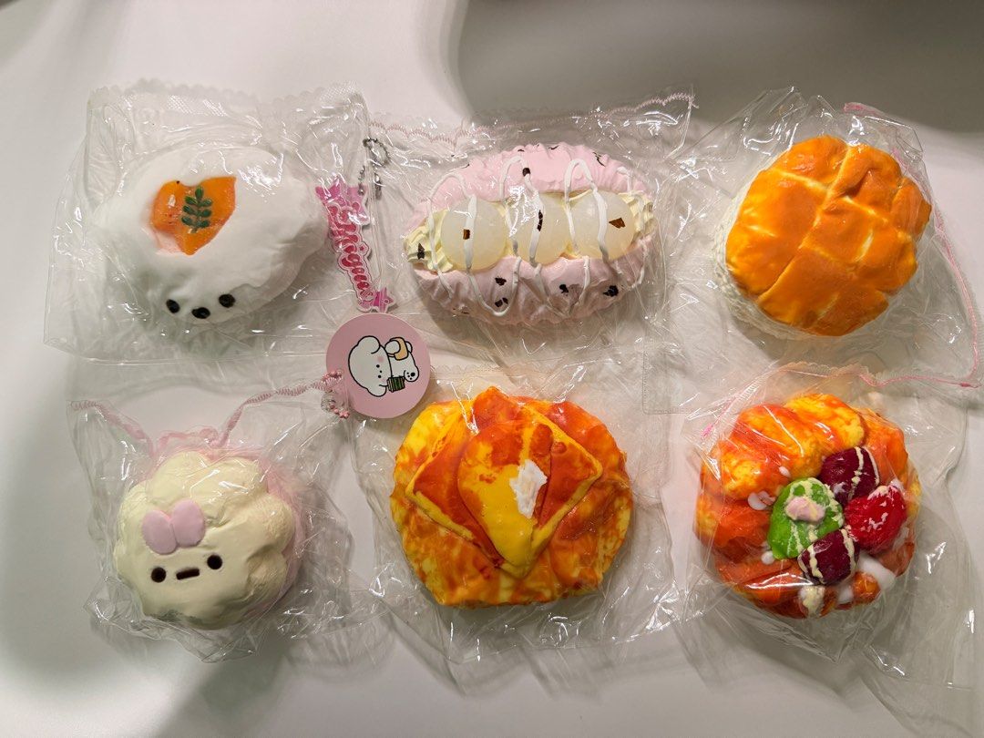 Taba Squishy (Category: Designer & Blind Box Toys) located in Singapore. Submitted by rahrah.1405 (Listing ID 1456184473, Image 1). Description: $2 each Take all for $40.