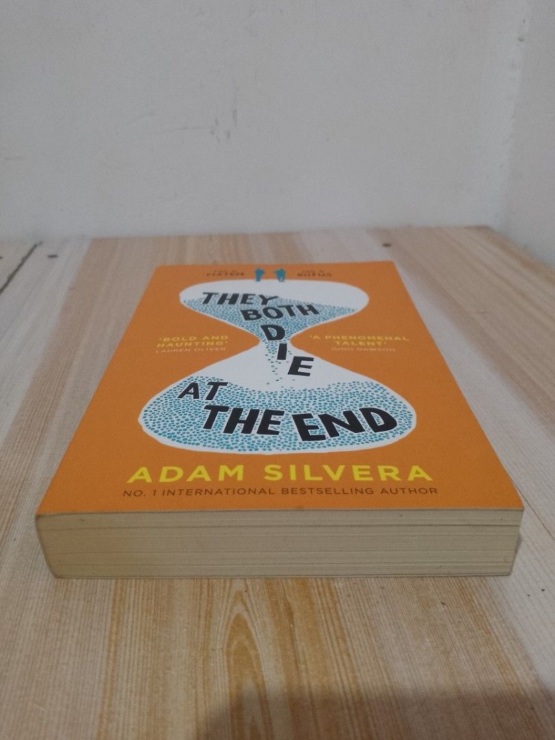 They Both Die at the End by Adam Silvera (Paperback) (Category: Storybooks) located in Tampakan. Submitted by pagely. (Listing ID 1456075022, Image 3). Description: CONDITION: The book has foxing, particularly on the page edges. Please manage your expectations as this is a preloved book. Minor signs of wear, age, and foxing are expected. PRICE: PHP 200 (PRICE IS FINAL. NO HAGGLING 😊) SHIPPING: Delivery through J&T. Shipping fee will be shouldere