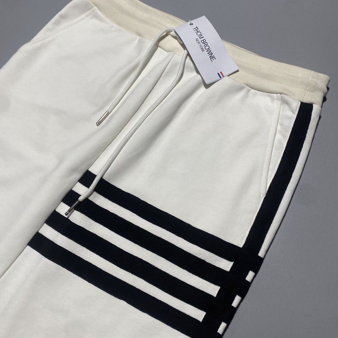 Thom Browne - long half-length sweat skirt (Category: Luxury Apparel) located in Manila. Submitted by kung_anoano_lang (Listing ID 1456172806, Image 2). Description: Thom Browne - long half-length sweat skirt Size - 2 Condition - 9/10 w/Tag Waist - 15.5” Length - 23.5” 2,500 #thombrowne #forsale #availinkunganoanolang .
