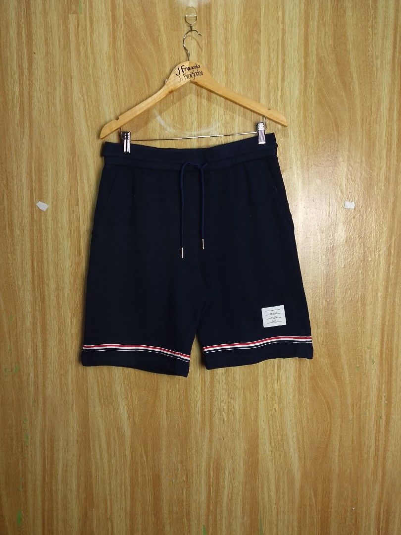 Thom Browne Cotton Short (Category: Shorts) located in Santiago. Submitted by jonathanfragata21 (Listing ID 1456203215, Image 1). Description: Thom Browne Cotton Short Waist : 31 - 34 Length : 20.5 Color Rate : 9.5/10 Excellent condition No Flaws Price : 650 + shipping fee Location : Santiago City Isabela.