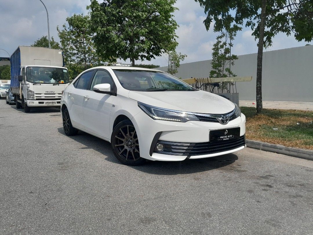 Toyota Corolla Altis 1.6 Elegance (A) (Category: Used Cars) located in Singapore. Submitted by preciseauto (Listing ID 1456119760, Image 1). Description: 🔥🔥BOSS SAY ALL MUST GO CLEARANCE SALE🔥🔥 🚨CHEAPEST CARS IN THE MARKET🚨 🚘$500 DRIVEAWAY🚘 🏦LOWEST INTEREST FROM 1.48%🏦 🟢1 YEAR WARRANTY🟢 🔧FREE 1 YEAR SERVICING🔧 🏬 Vehicle 120 Points INSPECTION CHECK By In House Workshop BEFORE we put them for SALE 🚕 PHV Drivers Welcomed 🔁 High Trad
