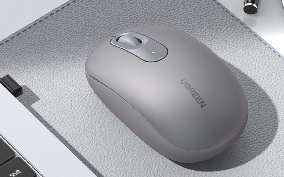 UGREEN 2.4G Wireless Mouse 2400 DPI 10m Range Plug and Play (Category: Mouse & Mousepads) located in Quezon City. Submitted by jmdguzman0330 (Listing ID 1456055260, Image 2). Description: - UGREEN 2.4G Wireless Mouse - Plug and Play (No drivers needed) - High Precision: 2400 DPI - Long Operating Range: Up to 10 meters - Wide Compatibility: Windows, macOS, Linux, Chrome OS - Condition: Brand New & Sealed - Stock: 8 units available.