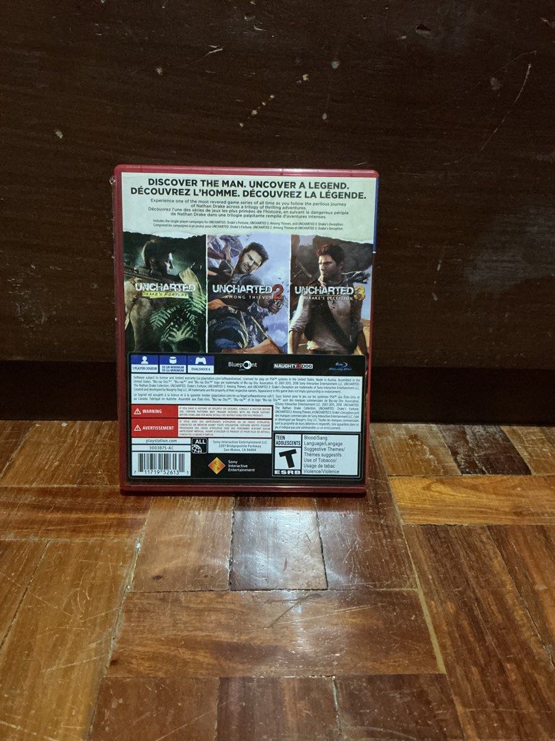 Uncharted: The Nathan Drake Collection (Category: PlayStation) located in Muntinlupa City. Submitted by antonrizz (Listing ID 1456087710, Image 2). Description: game was only used once and it still works great.