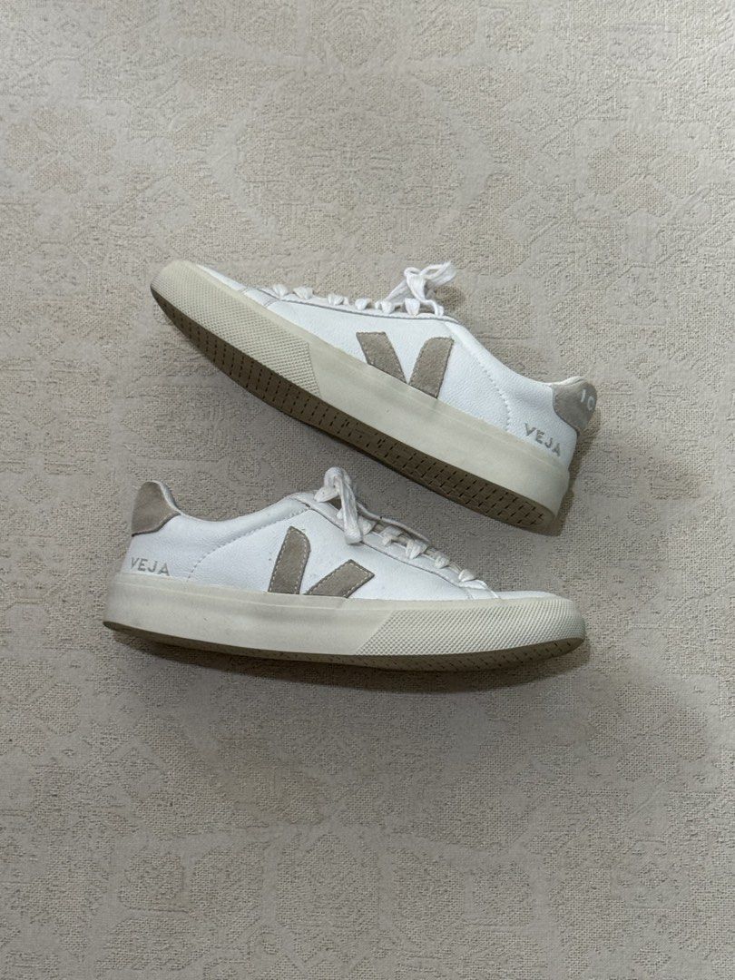 Veja x Icicle Campo Low Chromefree Sneakers (Category: Sneakers) located in Angeles City. Submitted by luigisells (Listing ID 1456065372, Image 1). Description: Size 5 US Womens Excellent Condition Issue/s: none MOP: Gcash or Bank Transfer Courier: J&t Express.