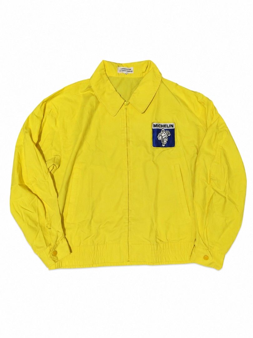 Vintage Limited Edition Michelin Racing Jacket (Category: Coats, Jackets and Outerwear) located in Manila. Submitted by duster_o7 (Listing ID 1456174518, Image 1). Description: Chest: 24" Length: 24" Shoulder: 23".