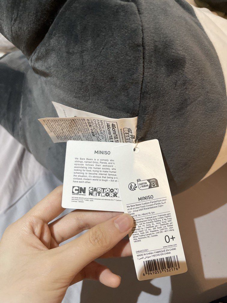We Bare Bears Panda Bear Miniso (Category: Plushies & Soft Toys) located in Manila. Submitted by dianathrifts (Listing ID 1456140588, Image 2). Description: .
