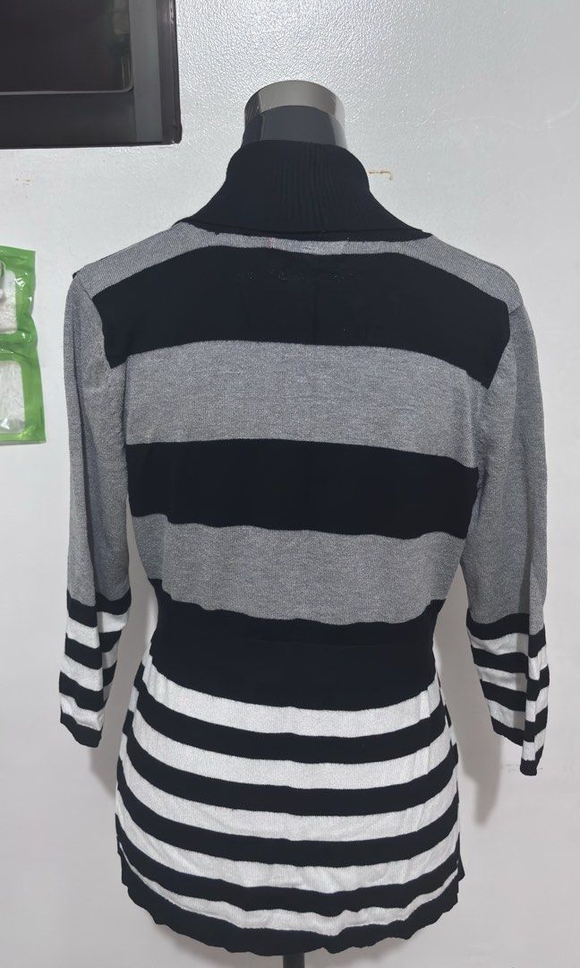 WOMEN CARDIGAN BLAZER (Category: Coats, Jackets and Outerwear) located in Pasig City. Submitted by Atv26 (Listing ID 1456110826, Image 3). Description: WOMEN CARDIGAN BLAZER WITH FLAWS PERO TINAHI NA READY TO WEAR NA. SIZE: BUST WIDTH 19 INCHES LENGTH 23 INCHES COLOR RATE: 9/10.