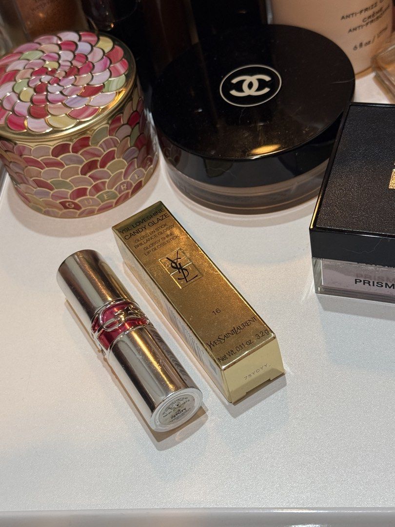 Ysl candy glaze 16 (Category: Makeup) located in Makati City. Submitted by luxxyfinds (Listing ID 1456191231, Image 3). Description: Ysl loveshine candy glaze Shade 16 watermelon high - Swatched once only (shade not for me) - Bought it from YSL powerplant for 3K slightly negotiable!.