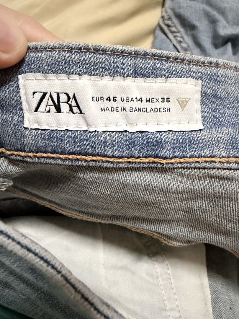 Zara Skinny jeans 3 (Category: Jeans) located in Quezon City. Submitted by bloompicks (Listing ID 1456154554, Image 3). Description: Used less than 5x. No issues. Like new. Authentic Zara W: 17-20in L: 40.5 in.