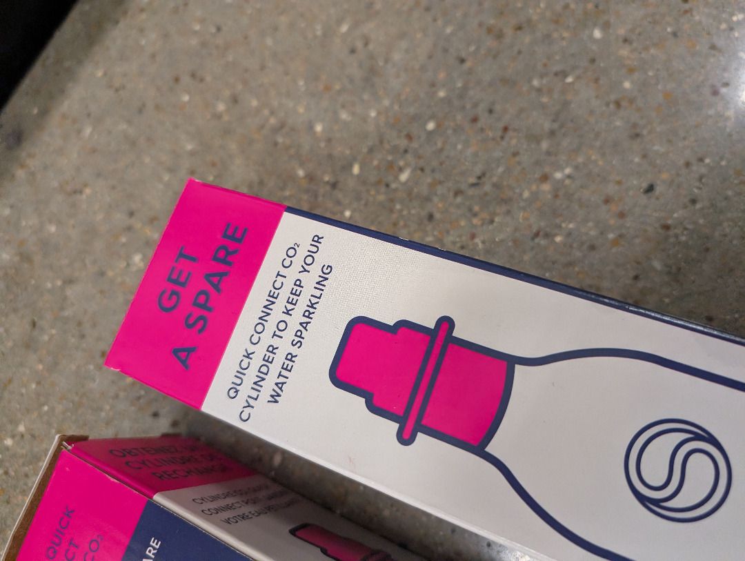 $700 for 2: SodaStream CO2 Cylinder 60L full for soda water maker ...