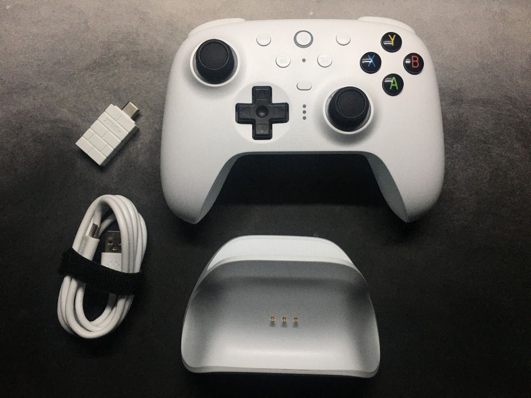 8BitDo Ultimate 2 Wireless Controller (Category: Controllers) located in Iligan City. Submitted by jude30_ (Listing ID 1456405731, Image 2). Description: 8BitDo Ultimate 2 Wireless Controller with TMR Joysticks - White for Windows & Android Bought last November at Game One PH As good as new. 1500 PHP ONLY! 📍 Iligan City 📦 LBC or J&T Shipping fee should be shouldered by the buyer..