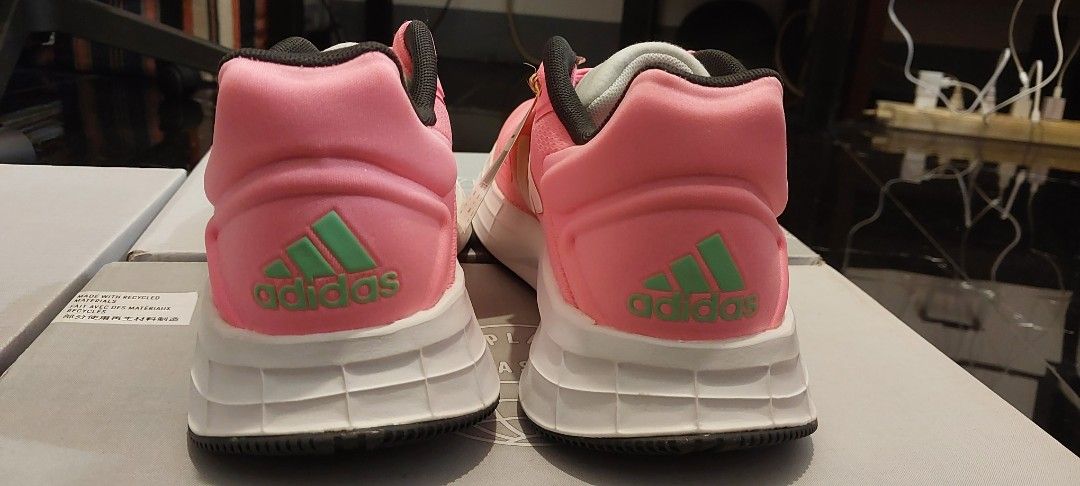 Adidas 10 US 7 women (Category: Sneakers) located in Quezon City. Submitted by ShoesManila (Listing ID 1456341237, Image 3). Description: - Pink Adidas Duramo 10 running shoes - US Women's Size 7 - Ideal for running or everyday wear - Comes with original box and tag.