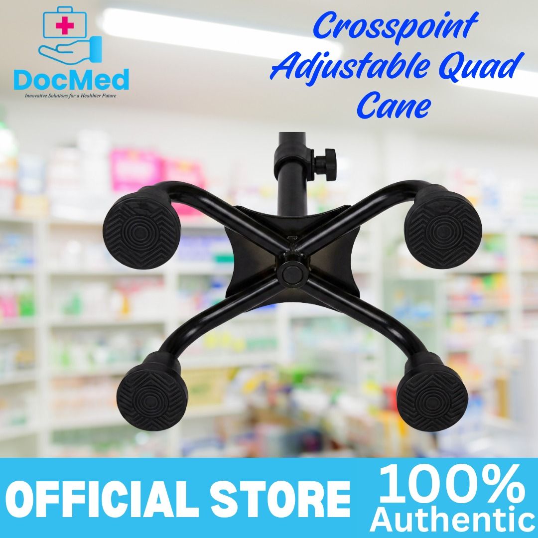ADJUSTABLE QUAD CANE FOR ELDERS (Category: Medical Supplies & Tools) located in Quezon City. Submitted by zyra26 (Listing ID 1456245914, Image 3). Description: .
