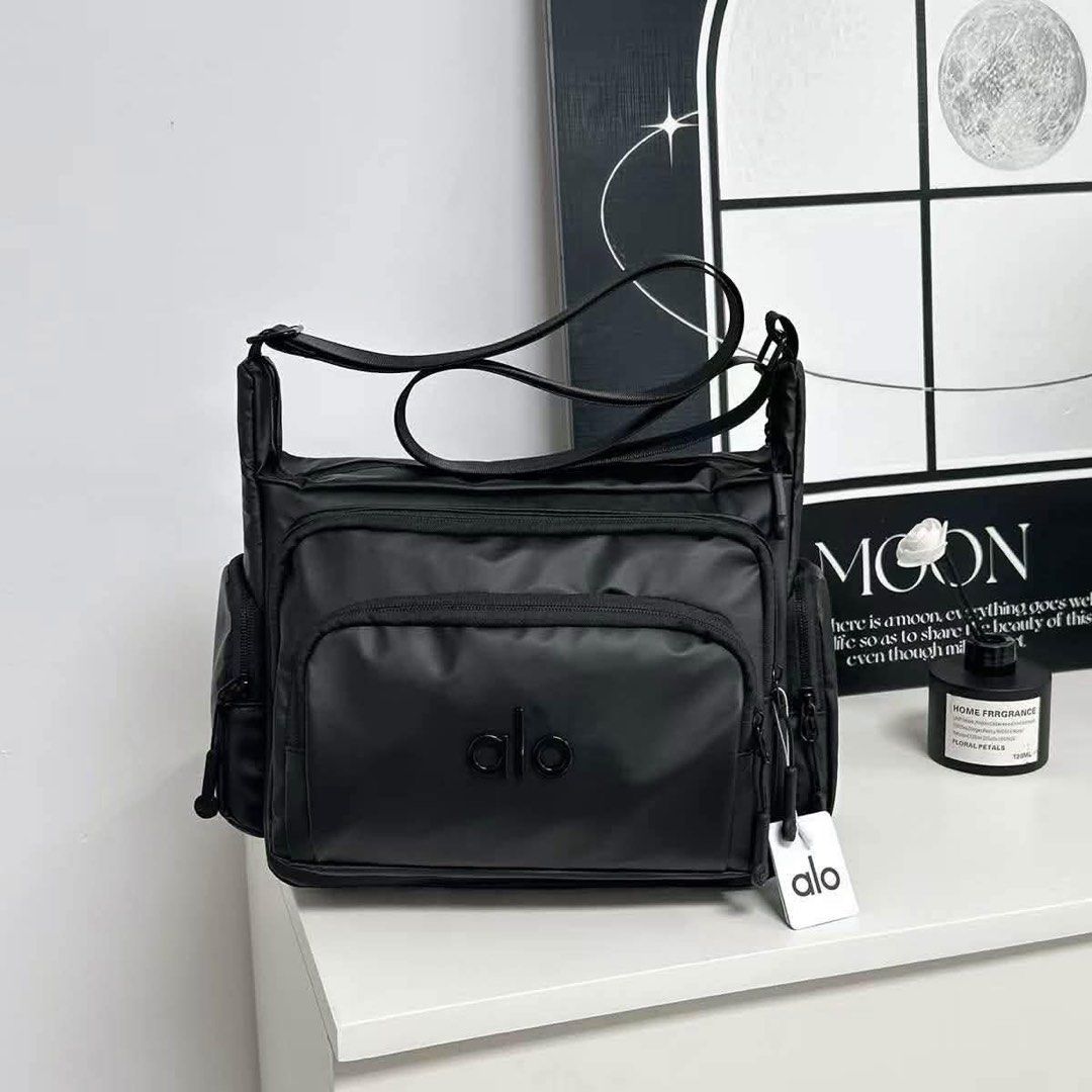 Alo sling bag for men (Category: Sling Bags) located in Quezon City. Submitted by stuffs.hellyy (Listing ID 1456372562, Image 1). Description: vietnam made actual photo ( check last photo).