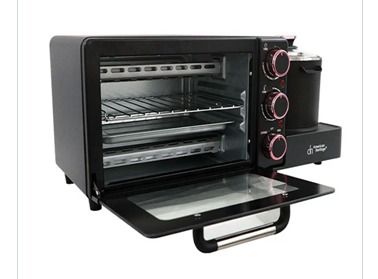 AMERICAN HERITAGE MULTIFUNCTIONAL BREAKFAST MAKER AHBK - 6295 (Category: Ovens & Toasters) located in Caloocan City. Submitted by charlie232a66 (Listing ID 1456273346, Image 2). Description: It comes with a compact electric oven and cooking pot that is both easy to use and clean. It is lightweight and has a 3-knob control setting making it one of the best appliances out there. You can also get it with an optional frying pan and steam rack. Toast,