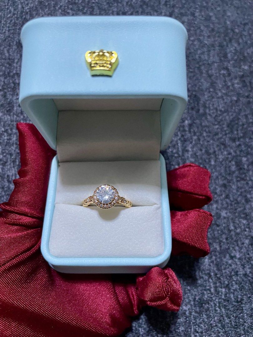 AUTHENTIC MOISSANITE ROUND CLASSIC ADJUSTABLE RING (Category: Rings) located in Cavite. Submitted by AlwaysGiveBack (Listing ID 1456284270, Image 2). Description: AUTHENTIC MOISSANITE ROUND CLASSIC ADJUSTABLE RING Facts about Moissanite 💎 Second hardest gemstone to Diamond 💎 More brilliant than diamond 💎 More fire & sparkle than any other gemstones Details: - Perfect gift - Fits all sizes, adjustable - With GRA certificate - FREE jewelry box ₱