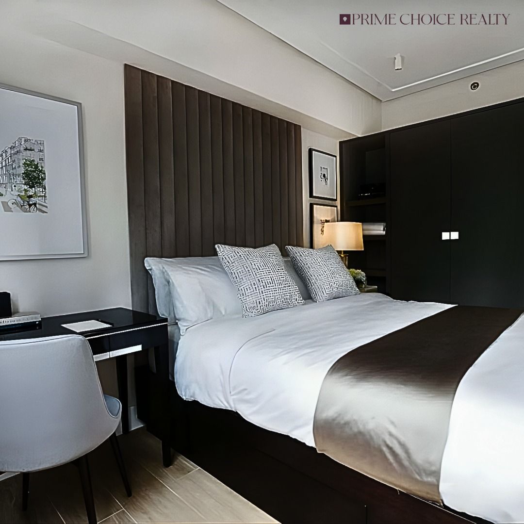 AVIDA TURF TOWER 1 (Category: Apartments & Condos) located in Quezon City. Submitted by primechoicerealtyinc (Listing ID 1456300611, Image 2). Description: FOR SALE | AVIDA TURF TOWER 1 1 Bedroom | 36.4 sqm | 1 Parking Slot Asking Price: ₱15,000,000 Semi-Furnished: • 2 Aircon Units • Samsung Refrigerator • La Germania Induction • La Germania Range Hood • Water Heater • American Home Bidet • Hansgrohe Sink & Faucet Interior-Designed: • Full Wallpa