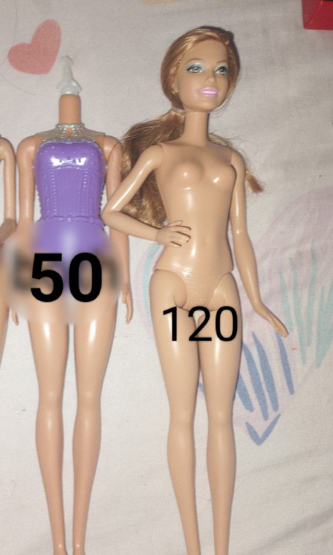 Barbie Doll Bodies - Various Types (Category: Kids Toys) located in Marikina City. Submitted by lemonpreluvs (Listing ID 1455392181, Image 2). Description: 1. Small crack neck 2. Cut on foot 3.stain on face , lip paint chip 4.small face bite mark 5. no flaws 6.cut on foot 7.crack neck Loc. Marikina Gcash payment only and shipping through jnt.