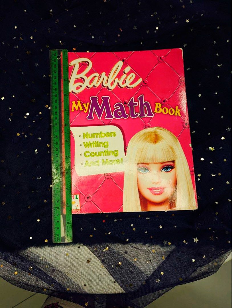 Barbie Math book (Category: Children's Books) located in Manila. Submitted by gintonglibro (Listing ID 1456339202, Image 3). Description: ✨ MURAYTA BRAND NEW BOOKS! 📚💖 📚 Mall Pull-Out Books — ONLY ₱159 EACH! ✨ Brand New 🎀 Cute & exciting selections 📖 Perfect for kids, learning & gifts 💯 Sulit price, quality books! Gaganahan si little one mag-aral ng Math! 💕✨ Colorful, fun, at interactive ang Barbie My Math Book—perfect para mas maging enjo