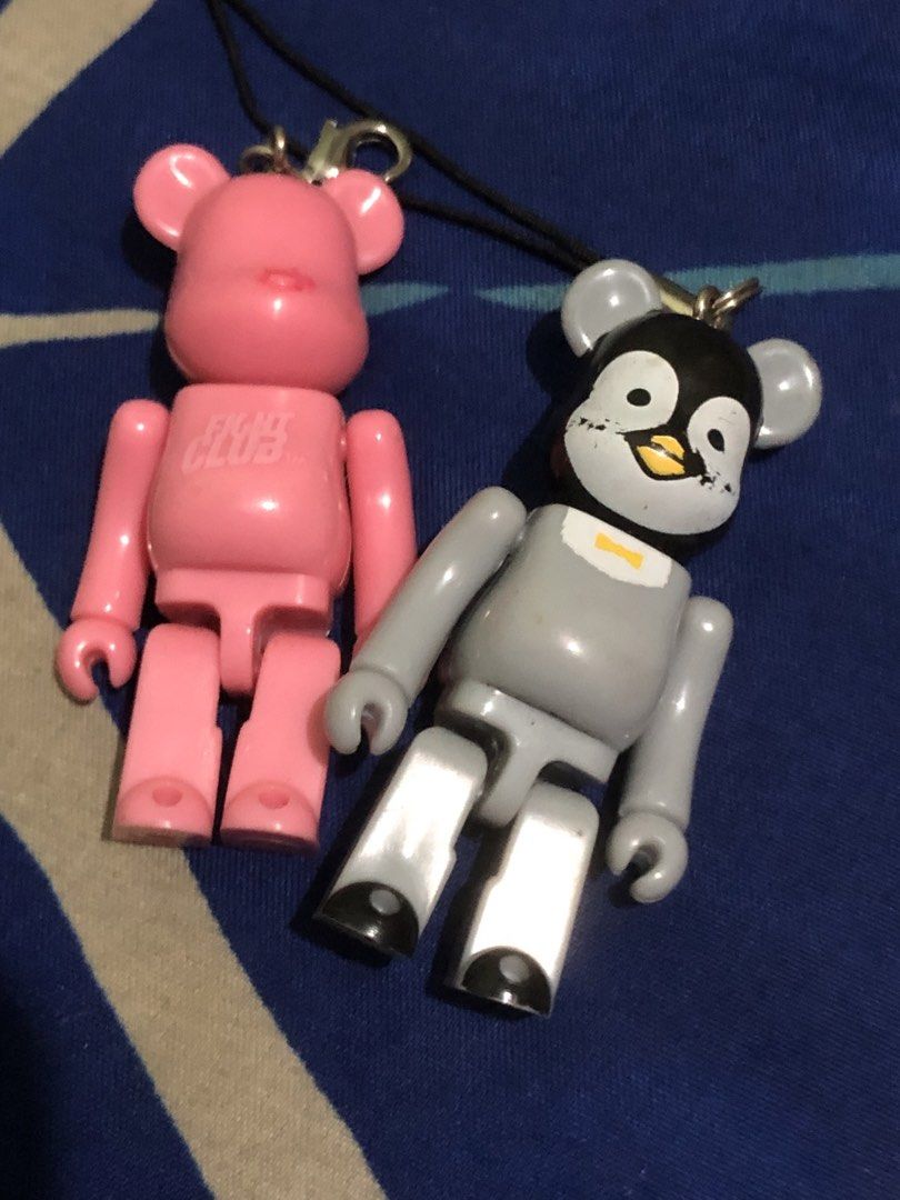 Bearbricks key charm figurines (Category: Designer & Blind Box Toys) located in Quezon City. Submitted by markgolveo (Listing ID 1456343909, Image 1). Description: Bearbricks key charm figurines.