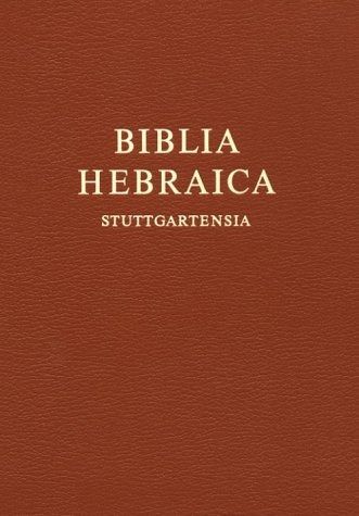 Biblia Hebraica Stuttgartensia (BHS) (Category: Religion Books) located in Quezon City. Submitted by marklamsen (Listing ID 1456324611, Image 2). Description: For Sale (via PRE-ORDER) - BIBLIA HEBRAICA STUTTGARTENSIA (BHS) An edition of the Masoretic Text of the Hebrew Bible as preserved in the Leningrad Codex, and supplemented by Masoretic and text-critical notes In brand new brown hardbound cover copy Published by the Deutsche Bibelgesellschaft