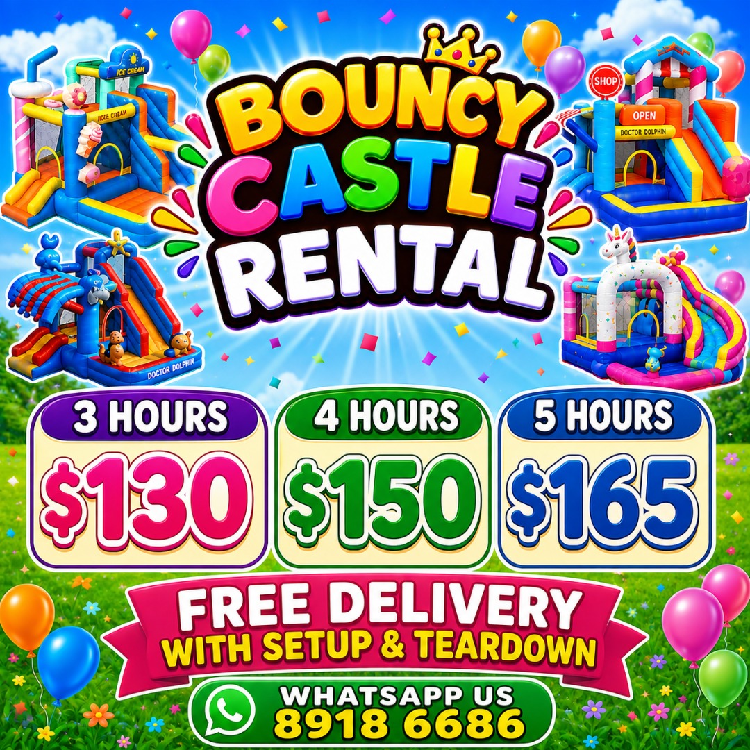(Category: ) located in . Submitted by bounceandbeyond_eventrentalssg (Listing ID 1420776263, Image 1). Description: .