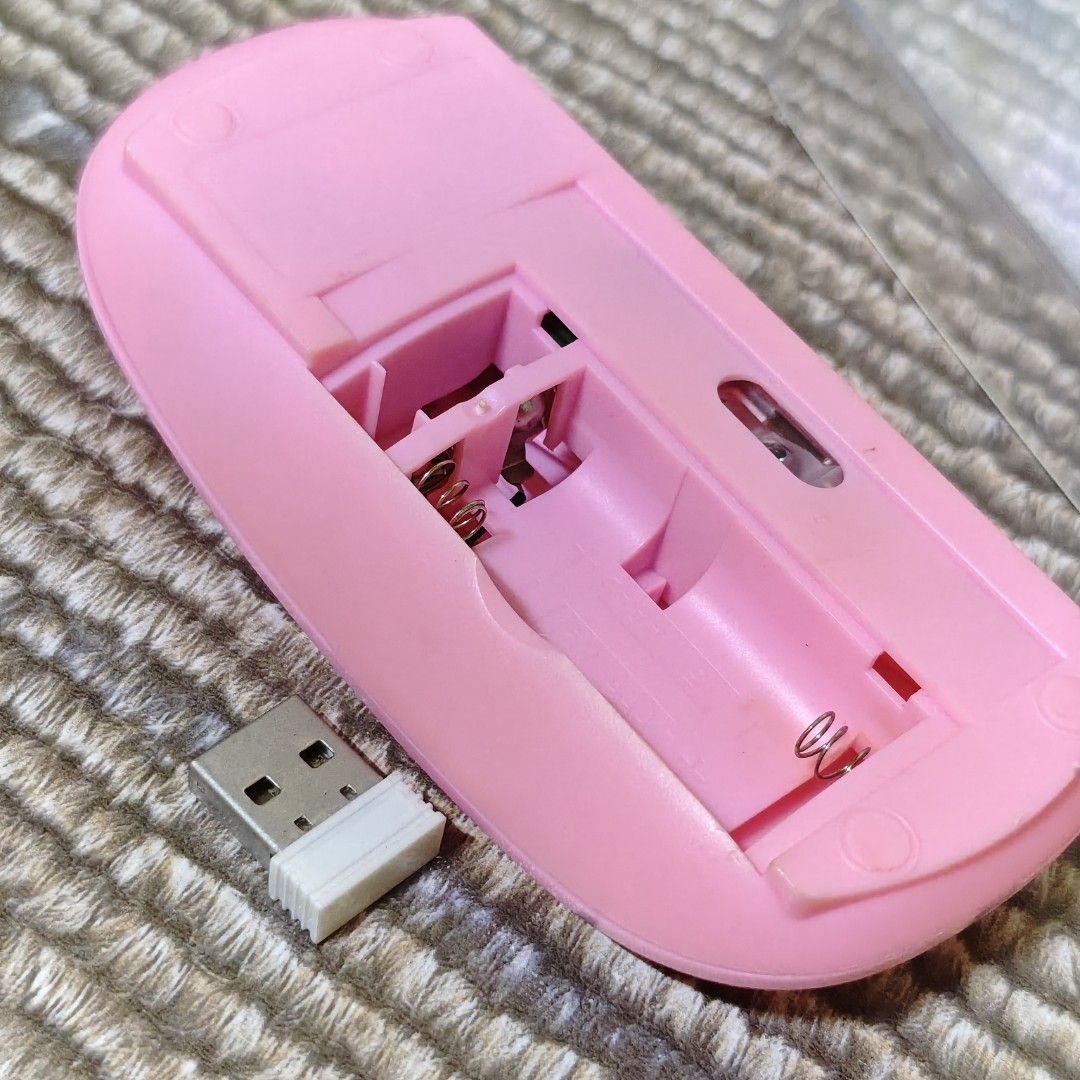 BTS Cooky Wireless Mouse (Category: Mouse & Mousepads) located in Manila. Submitted by aaronchu21996 (Listing ID 1456401646, Image 2). Description: BTS Bt21 Cooky Pink Wireless Mouse Uses Triple A Batteries .