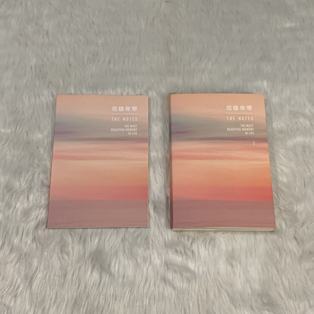 BTS HYYH THE NOTES Book 1 (ENG) + POB Notebook (Category: K-Wave Merchandise) located in Cabuyao City. Submitted by kopi.shots (Listing ID 1456406099, Image 1). Description: 💜 BTS HYYH THE NOTES Book 1 (English) + Pre-order Benefit Notebook 💜 Price: ₱850 (negotiable) ✨ Like new / excellent condition ✨ No issues or damages ✨ Stored carefully with lots of love 💜 📍 Meet-up: Calamba / Cabuyao / Sta. Rosa areas 📦 Delivery: LBC (COD/COP), Lalamove