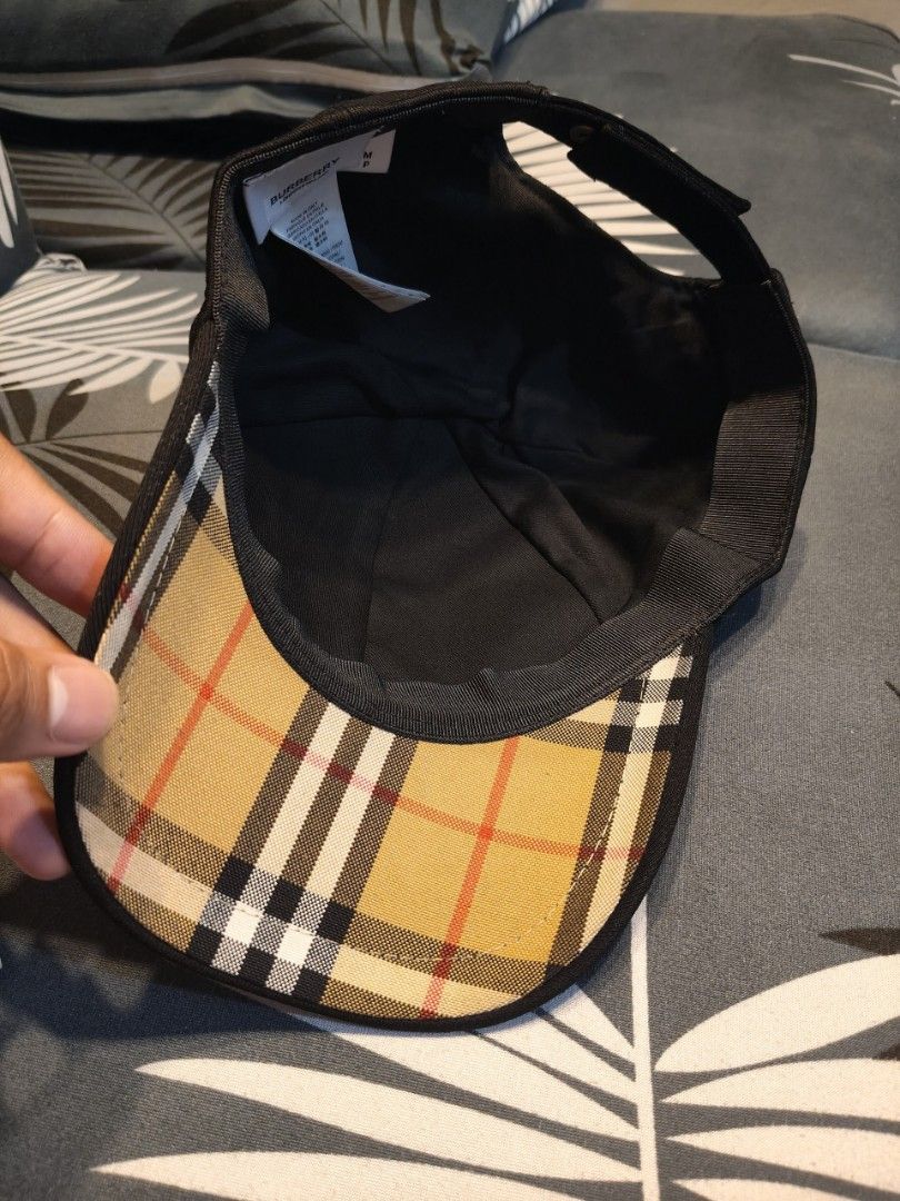 Burberry black TB monogram embroid (Category: Luxury Apparel) located in Paranaque City. Submitted by reymart_1 (Listing ID 1456323772, Image 2). Description: -burberry Tb monogram featured with embroid logo -adjustable strap -excellent condition -used like new -10/10 color rate -just minor flaw.