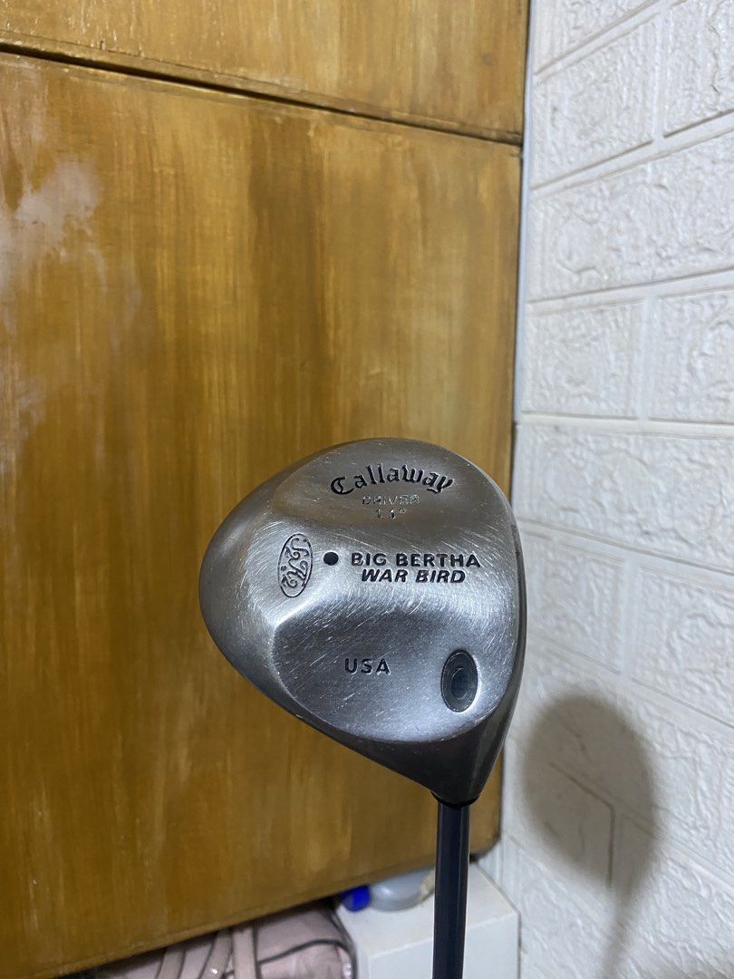 Callaway Big Bertha Driver (Category: Golf) located in Makati City. Submitted by issa124 (Listing ID 1456250119, Image 1). Description: Callaway Big Bertha Golf 11 degrees Driver Right hand - Regular flex Stock Callaway shaft Stock Callaway grip Driver is in great condition, great for beginners or in a budget. High launching type due to its 11 degrees. Has signs of usage, grip is fading but still useable. Meetups around Makati Shipping thru Lalam
