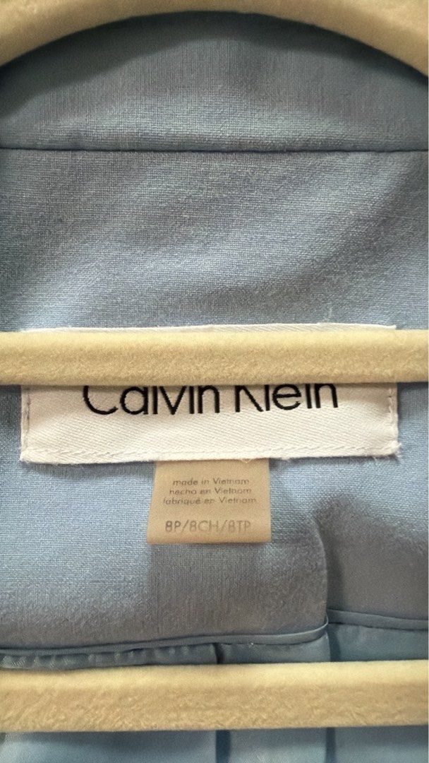 Calvin Klein Blazer (Category: Coats, Jackets and Outerwear) located in Quezon City. Submitted by j_vent (Listing ID 1456308416, Image 2). Description: .