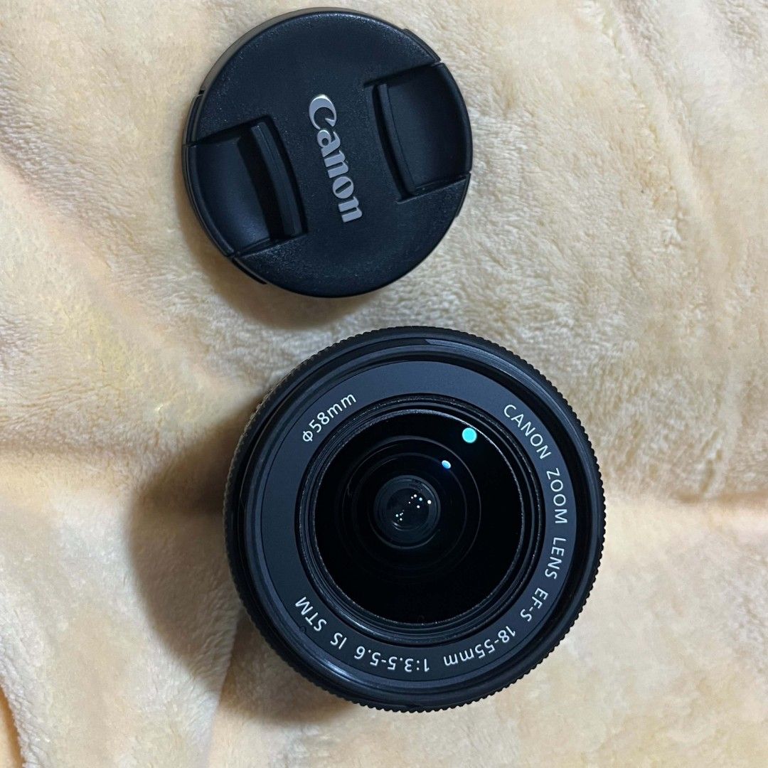 canon 18-55mm EFS lens (Category: Cameras) located in Taguig. Submitted by aewrlds (Listing ID 1456388606, Image 2). Description: as is in the picture like new slightly nego for sure buyers havent checked for 'flaws' bc i dont have a canon cam. but generally it looks clean rfs: binigay sakin but i own a fuji cam.