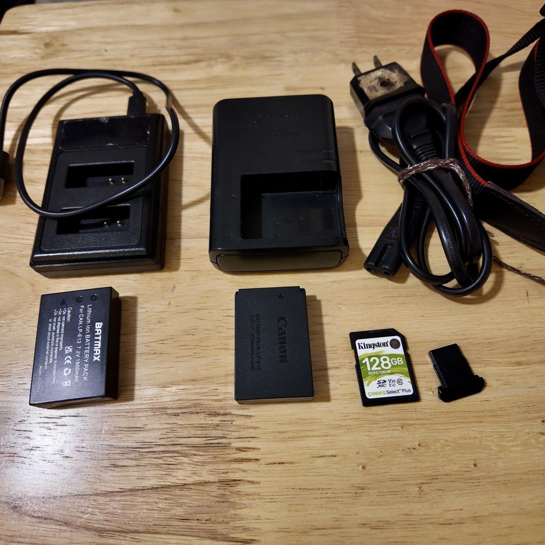 Canon EOS M50 Mirrorless Camera Kit with 15-45mm Lens (Category: Cameras) located in Rizal. Submitted by joevinluan (Listing ID 1456271286, Image 3). Description: I’m selling my first camera 🥹 📸 FOR SALE | Canon EOS M50 + 15-45mm Kit Lens Letting go of my Canon EOS M50 because I’m not really getting to use it anymore. Sayang naman if it’s just sitting around, so I’d rather have someone else enjoy and make use of it. 🤍 ✨ INCLUSIONS: * 📷 Canon 