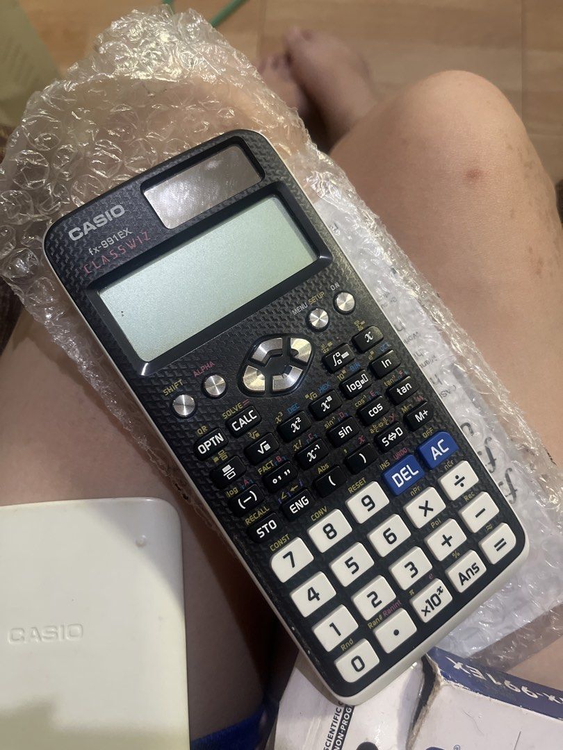 CASIO SCIENTIFIC CALCULATOR (Category: Other Gadgets) located in Manila. Submitted by declutbyal (Listing ID 1456304427, Image 2). Description: - Personally used - Good as new - Bought from National Bookstore .