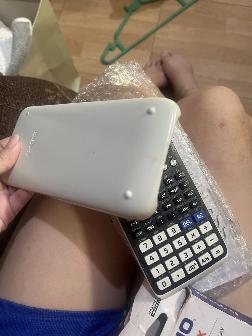 CASIO SCIENTIFIC CALCULATOR (Category: Other Gadgets) located in Manila. Submitted by declutbyal (Listing ID 1456304427, Image 3). Description: - Personally used - Good as new - Bought from National Bookstore .