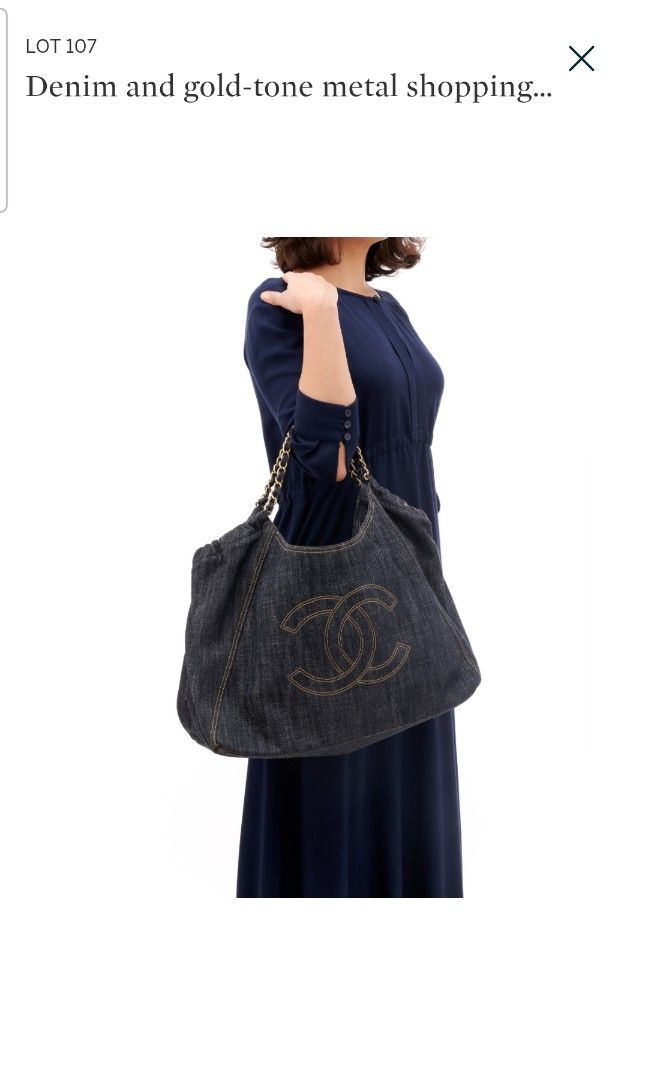 Chanel Denim (Category: Luxury Bags & Wallets) located in Zamboanga. Submitted by clayd052 (Listing ID 1456377278, Image 1). Description: NGA GOOD CONDITION.