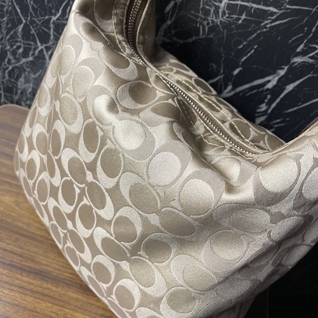 Coach Penelope Signature Sateen (Category: Shoulder Bags) located in Manila. Submitted by labellevintage (Listing ID 1456401354, Image 3). Description: Coach Penelope Signature Sateen 🏷️Mine: ₱3200 In Excellent Condition No Visible Issue 💌 Please Note: This is a pre-loved, vintage/thrifted piece, so please manage your expectations and carefully review all photos before purchasing. Since these are unique finds, we practice a strict No Return, Re