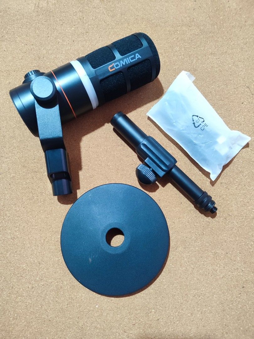 COMICA EJoy D10 PRO Microphone for Streaming/Podcast/Recording Mic (Category: Microphones) located in Manila. Submitted by djgales (Listing ID 1456366546, Image 2). Description: PRICE IS NEGOTIABLE IF SURE BUYER. Selling my COMICA EJoy D10 PRO. Barely used and in great condition. Key Features: Dual USB-C/XLR connectivity — works with PCs, phones, and audio interfaces 48kHz/24bit audio quality with built-in sound card One-key Calmix® denoise for c