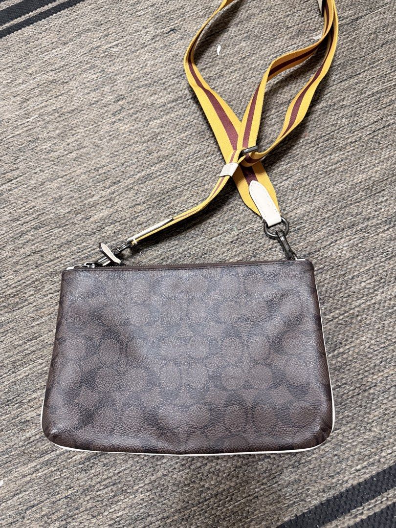 Dark Brown Signature Coach Varsity Canvas (Category: Luxury Bags & Wallets) located in Las Pinas. Submitted by robisean (Listing ID 1455414350, Image 2). Description: .