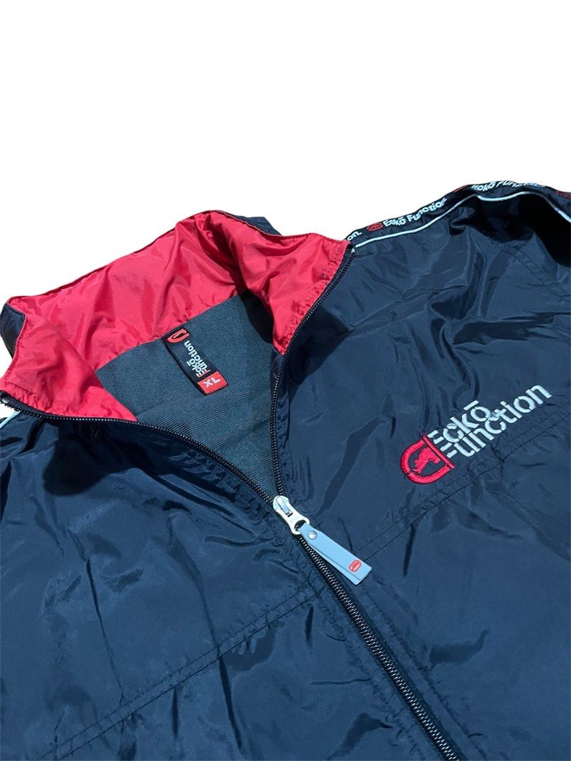 ECKO Y2k JACKET (Category: Coats, Jackets and Outerwear) located in Baguio. Submitted by devi2600 (Listing ID 1456391157, Image 3). Description: ‎🔥ECKO y2K TRACK ZIPUP🔥 ‎‼️MUST READ BASA MUNA‼️ ‎COLOR MAY VARY DUE TO LIGHTING❗ THIS ITEM ARE WASHED (LAUNDRIED)❗ ‎DM FOR MORE INFORMATION❗ ‎ ‎COLOR RATE:9 ‎CONDITION RATE:9 ‎ISSUE:MISSING PULLER ON THE BOTTOM ‎PRICE:💸748+SF 💸 ‎ ‎ 📏DIMENSIONS📏 ‎WIDTH:26 ‎LENGHT:32 ‎ ‎‼️NEGOTIABLE ‎‼️PWEDE TAWAD ‎
