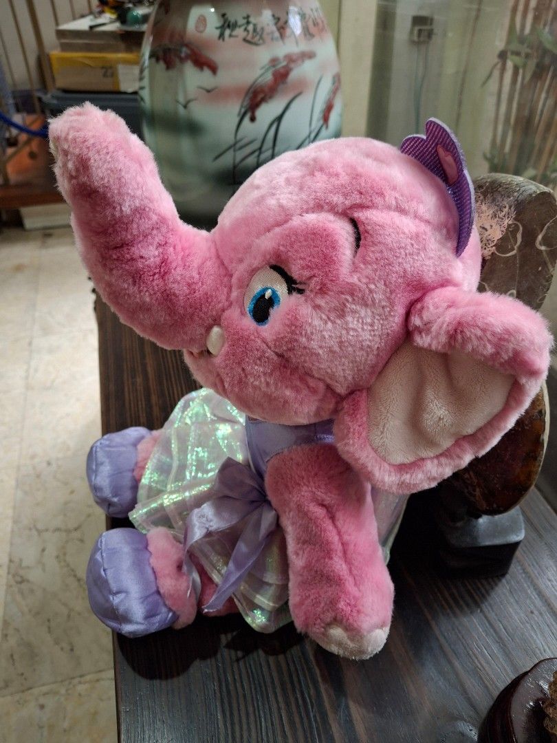 Elephant Ballet Stuffed Toy (Category: Plushies & Soft Toys) located in Quezon City. Submitted by pure_trinsky (Listing ID 1456321264, Image 2). Description: * in good condition * what you see is what you get * Anxious Brand * in purple ballet dress.